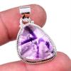 Natural Cacoxenite Gemstone 925 Solid Sterling Silver Jewelry Pendant 1.50" r5I58