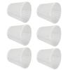6PCS Fabric Chandelier Lampshade Wall Lamp Cover Shade for Living Room Bedroom Hotel Decor