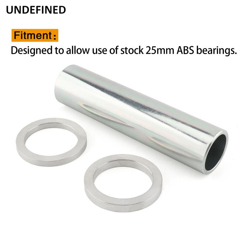 Motorcycle 25mm Front Wheel ABS Bearing Adaptor Conversion Kit for Harley Ultima King Spoke Ultima CNC Vortex Kool Kat Manhattan