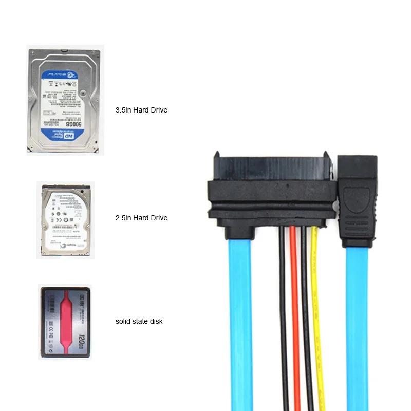 AS Adapter Cable SAS To SATA 29 Pin Famale 4 Pin Male Cable Connector Adapter Converter For Hard Disk Drive Power Cable Adapter