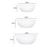 Transparent Plastic Round Malatang Serving Basin