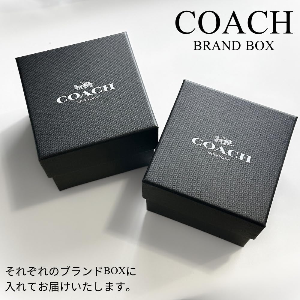 Pair watch for men and women Elliott same size pair watch unisex slim thin stainless steel bracelet rose gold silver 1450438414504382 [Coach] [item]