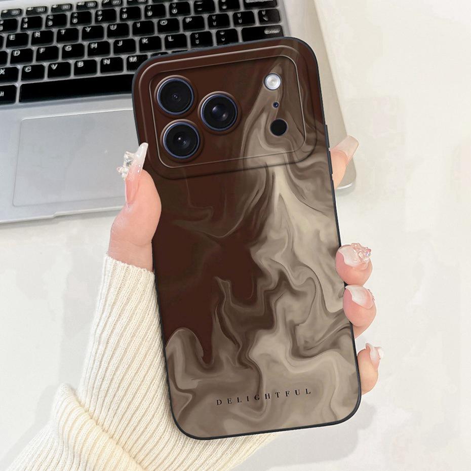 Красивый Цветочный Чехол Для Телефона Для iPhone 17 Pro Max 17 Air Мягкий Силиконовый Ударопрочный Чехол Для iPhone17 17Pro 17Air Защитные Бамперы