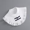 Korean Stand Fake False Collar for Women Shirt Dress Sweater Detachable Collar Female Summer White Neckwear Ties Decorative