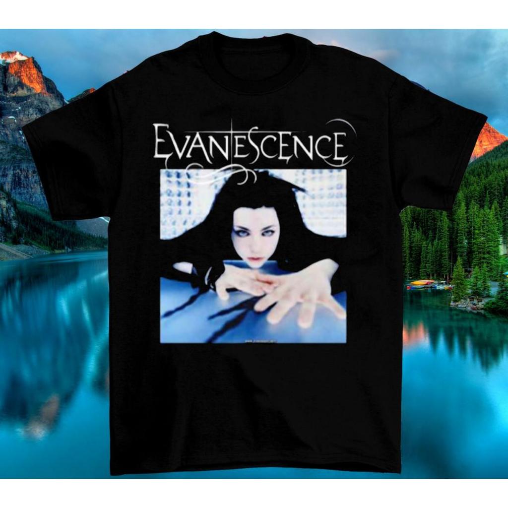 Новая американская группа Evanescence Музыкальная черная футболка всех размеров Подарочная футболка HE1132 Унисекс