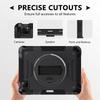 Shockproof IPad Air Pro Case With Cushion Hand Strap Kickstand 10.2 10.5 11 12.9 Inch Tablets