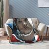 Heated Rivalry Ilya Rozanov Reaction Photo Blankets Cute Fuzzy Funny Warm Throw Blankets for Home Spring Autumn Car