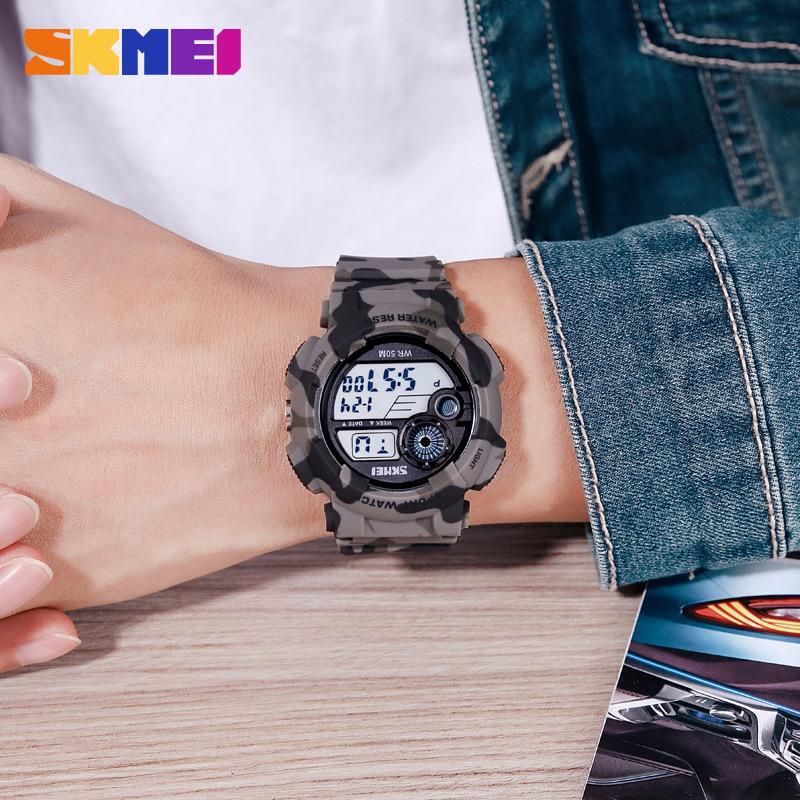 Moment Beauty Luminous Multifunction Student Sports Electronic Watch, Горячая Распродажа Мужские Спортивные Водонепроницаемые Часы Для Уличного Спорта