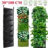 1PC Wall Hanging Planting Bags Wall Grow Bags Planting Vertical Flower Grow Pouch Planter Garden Supplies