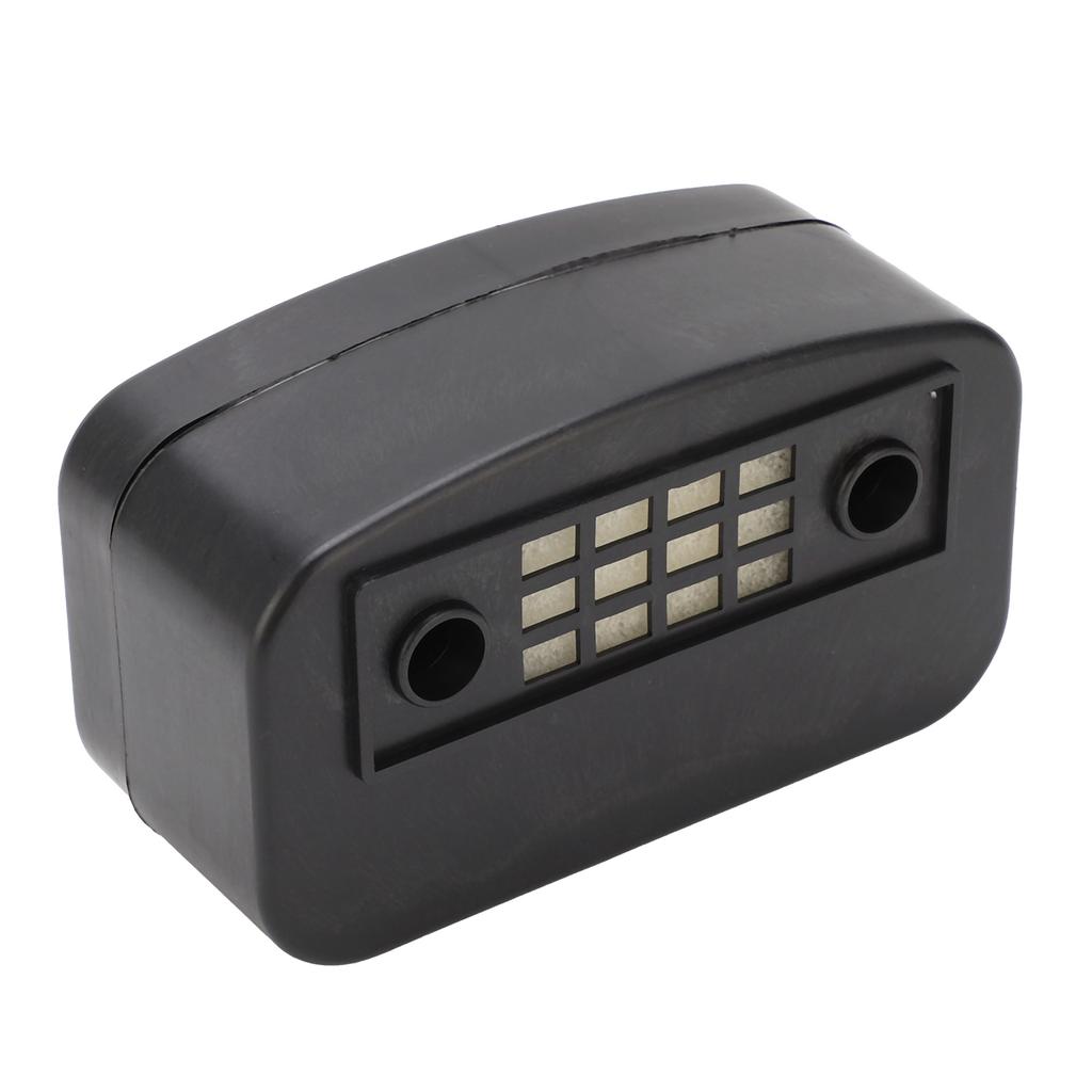 65mm Air Compressor Silencer Sound Noise Muffler Intake Pump Inlet Filter Plastic Shell Square