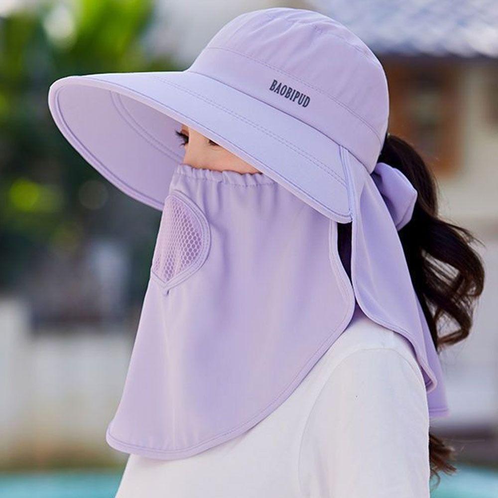 Дышащая солнцезащитная шляпа Легкий солнцезащитный шарф-шляпа Модная панама Женская