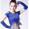 Sexy Lace Gloves Latin Stage Dance Stage Performance Arm Sleeves Female Mesh Flash Drilling Rhinestone Half Finger Gloves S155