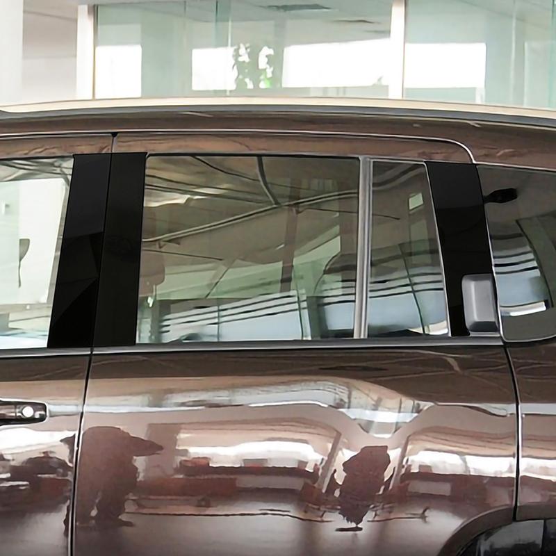 Car Window Center Pillar Decoration Sticker Fit For Jeep Compass 2008-2016 Exterior Ornament Accessories