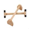 1 Pair Push Up Bars for Floor Handles Grips Non Slip Men Women Wooden Parallettes