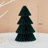 Соты Бумажная Рождественская Елка Настольные Украшения - Праздничный Реквизит для Фото и Декор для Праздничной Атмосферы