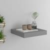VidaXL Floating Wall Shelf Grey 23x23.5x3.8 Cm MDF