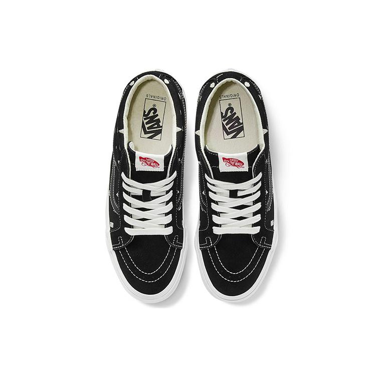 Vans Og SK8 Mid Lx Black Geometry Pattern VN0A4BVCVZ7