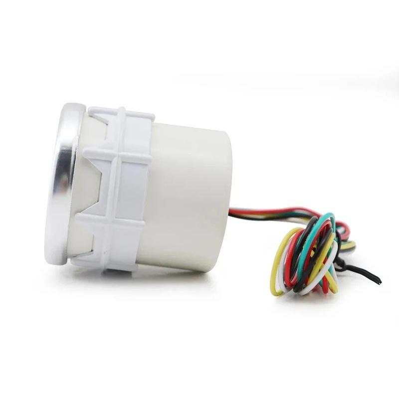 Car Oil Temp Gauge 2 Inch 52mm 12V LED Display OIL TEMP Meter for Automotive Racing & Engine Modification