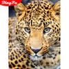 Алмазная картина с животными, леопардовая мозаика, Алмазная вышивка, вышивка крестиком, аксессуары для дома, украшение