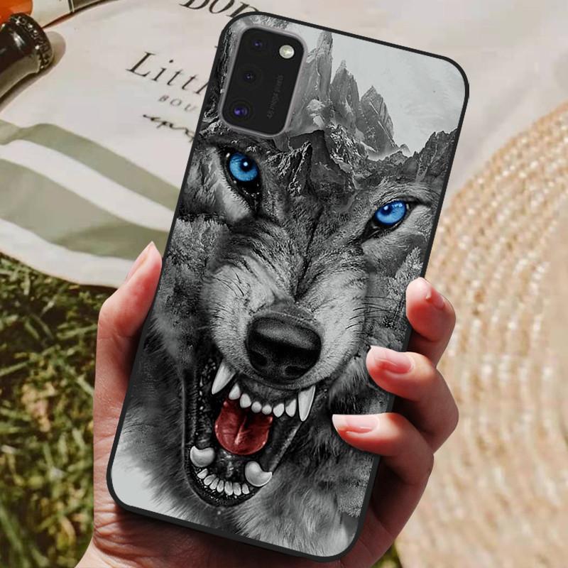 Чехол для Samsung Galaxy A41 Мягкий силиконовый задний чехол Чехол для телефона для Samsung A41 GalaxyA41 A 41 A415 SM-A415 Чехол с ТПУ бампером