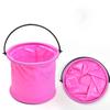 Beach Sand Toy Play Bucket Toy Folding Collapsible Bucket Gardening Tool Outdoor Sand Pool Play Tool Toy Kids Summer Favor
