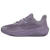 Curry Splash 24 Simple Comfortable Non-Slip Durable Low-Top Basketball Shoes Unisex Sneaker Gray Purple 3028193-550
