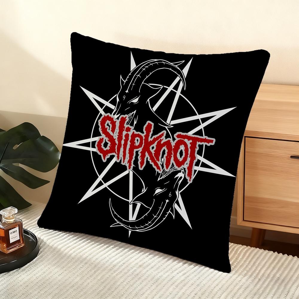 S-Slipknot Наволочка Мягкая Коротковорсовая Наволочка для Подушки Гладкая Уютная Текстура Эстетичная Наволочка Декор для Дома