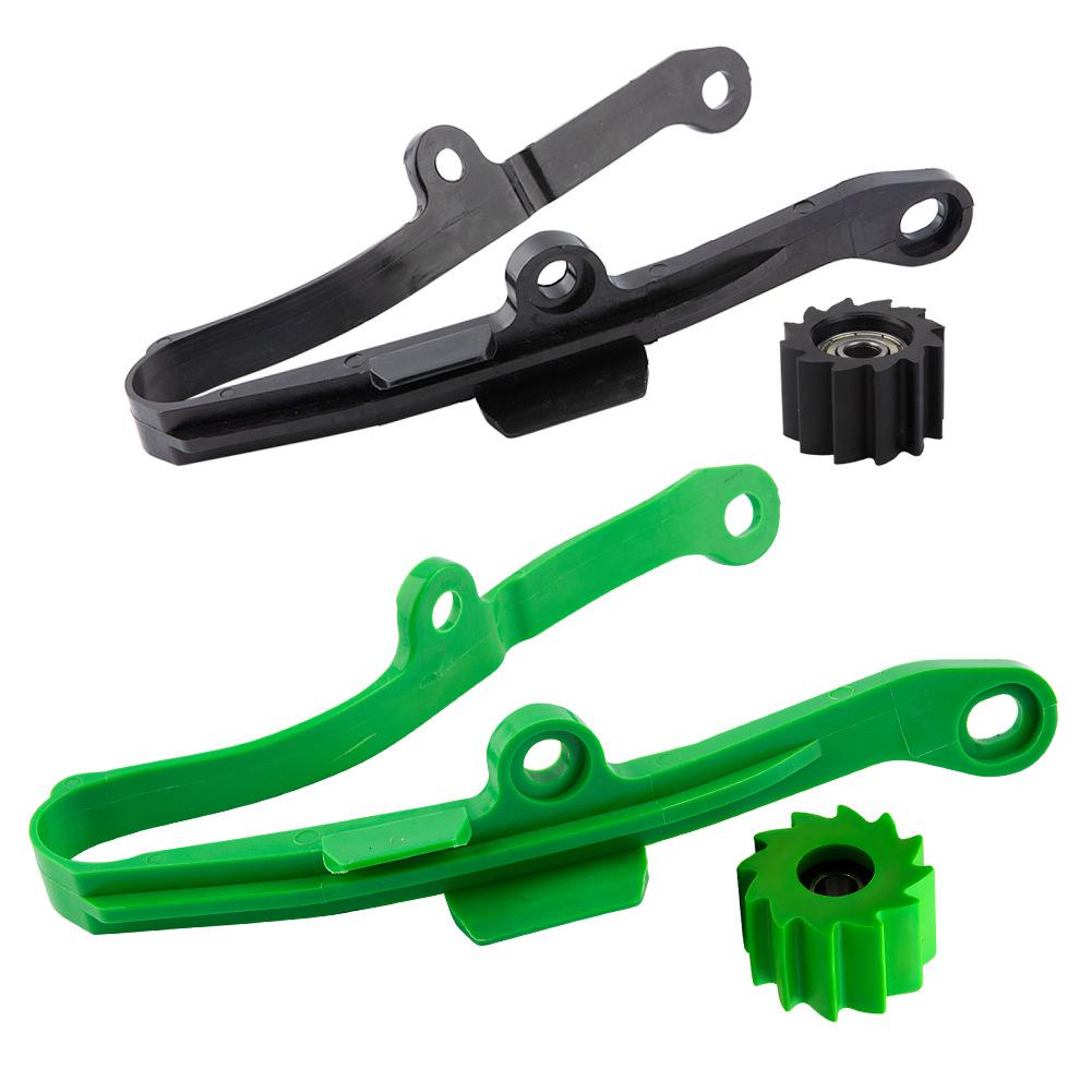 Направляющая и скользящая накладка цепи для мотоциклов Kawasaki KX250F/KX450F