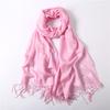 Fashion Spring Winter Scarves Women's Wraps Solid Color Thin Shawl Lady Faux Cashmere Warm Headscarf