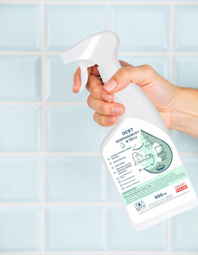 Super Cleaning Gel 14% Vinegar - Effectiveness in your Kitchen and Bathroom!