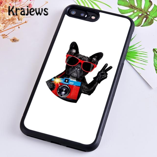 Смешной Чехол для Телефона с Французским Бульдогом Для iPhone 17 Air 16 15 14 plus 12 13 pro max coque Оболочка Fundas