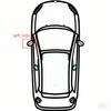 Paintable Reverse Mirror Housing Cap For BMW X3 G01 X4 G02 X5 G05 X6 G06 X7 G07 2017- Car Accessories51168496623 51168496624