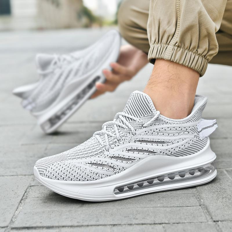 Модная обувь Мужские кроссовки Мужская повседневная Мужские теннисные туфли Роскошные кроссовки Для бега Дышащие Модные Большой размер 48 Спортивные Нескользящие Амортизирующие