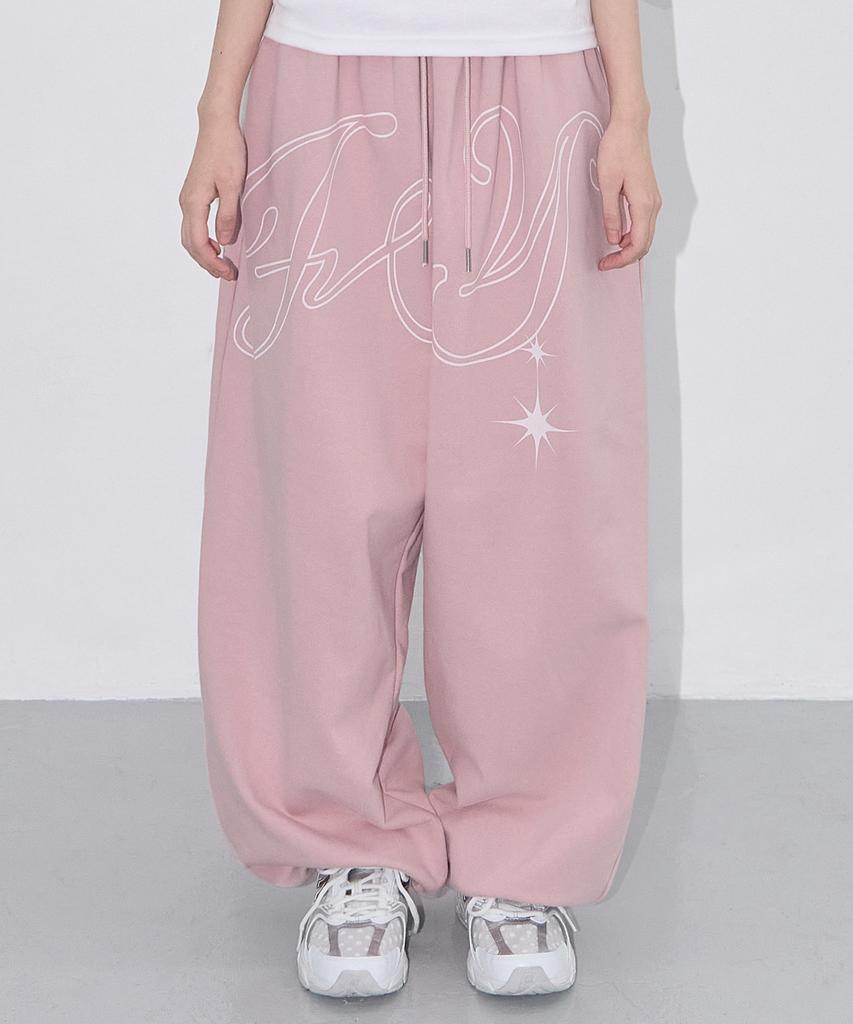 FANCY CLUB Angel Vintage Sweatpants F25Qd819