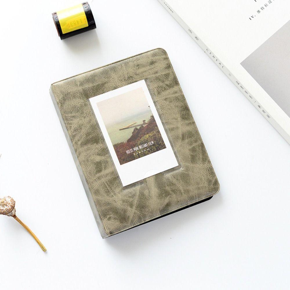 Подарок 3 дюйма для Polaroid 64 кармана фото футляр для хранения мини мгновенный альбом фотоальбом