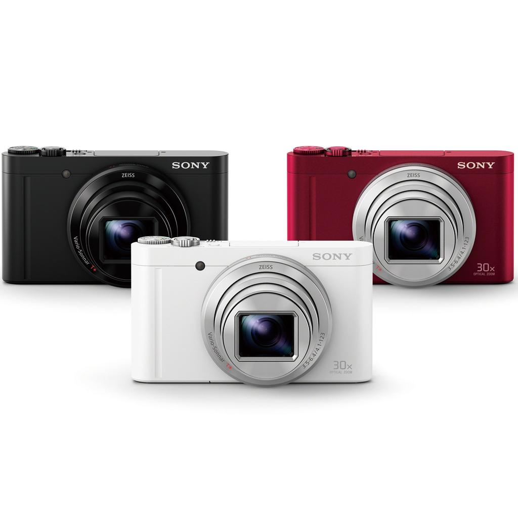 Sony Цифровая камера 30x оптический зум миллионов пикселей Белый WC DSC-WX500 18.2 Cyber-shot DSC-WX500