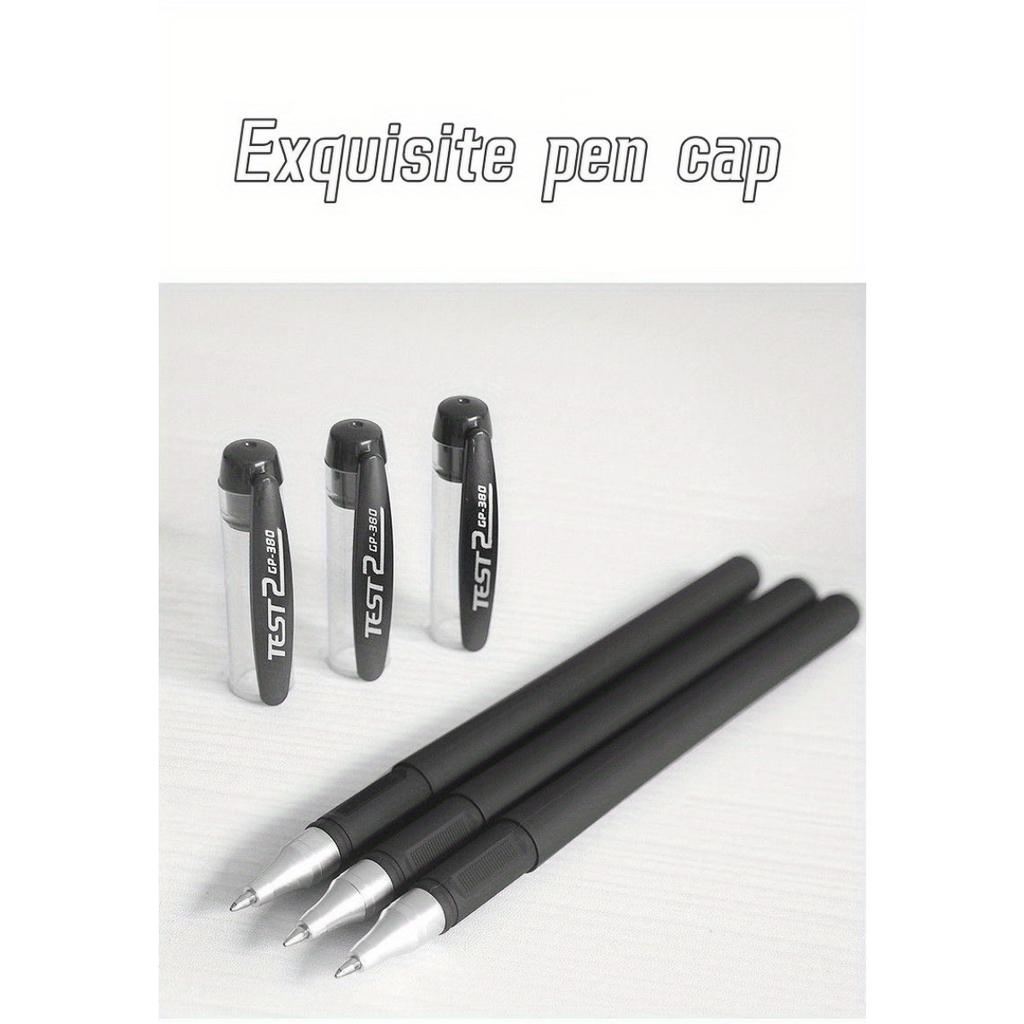 20 Pieces of 0.5mm Black Gel Pens, Suitable for School or Office Use, Business Signature Pens, Student Examination Pens