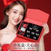 Sterling Deer Pendant Necklace Earrings Set Women Elegant Korean Style Jewelry Gift Valentines Day