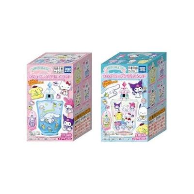 Takara Tomy Arts Персонажи Sanrio Tsume Deco Акриловая подставка Набор коробочек для жевательной резинки/конфет Набор из 10 штук
