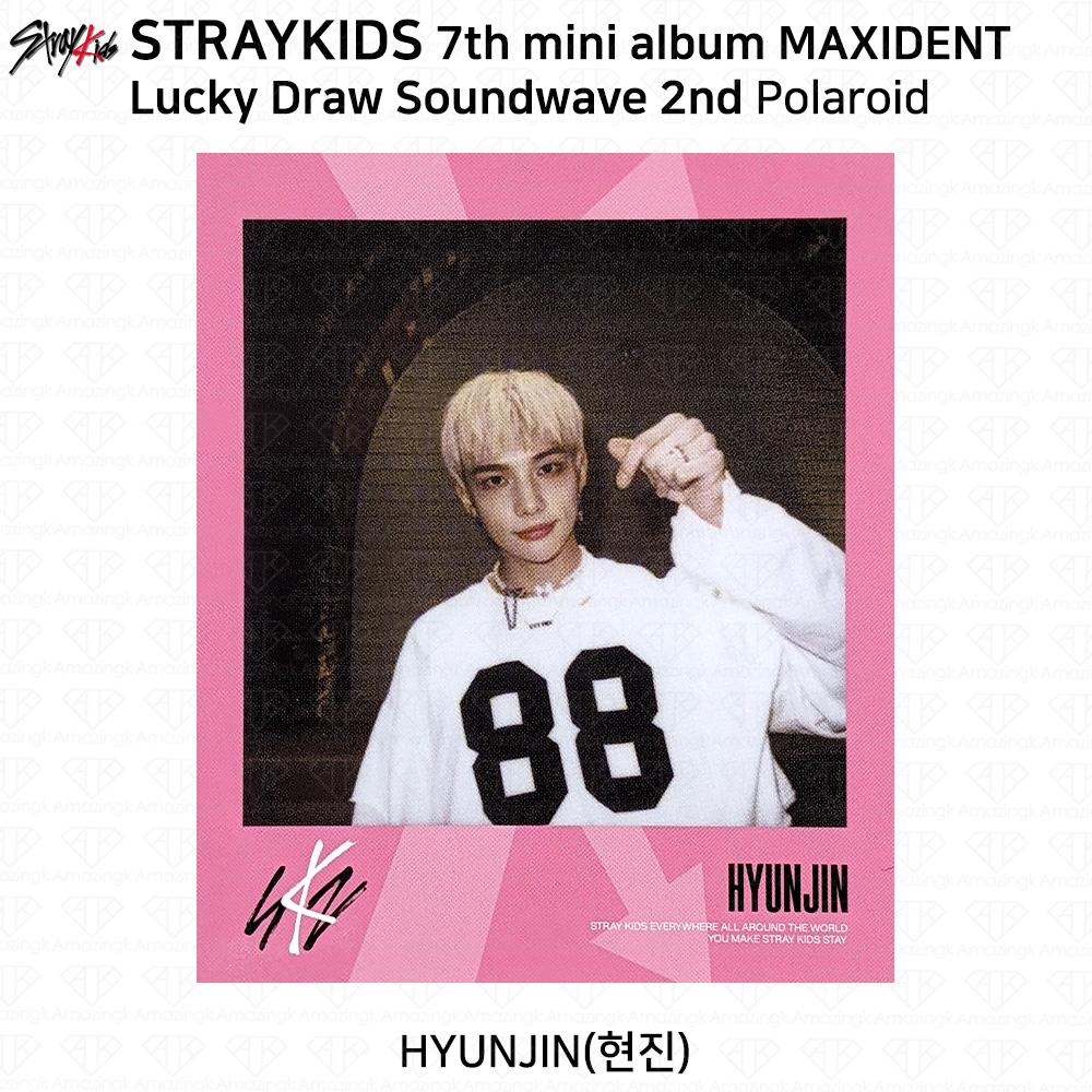 Stray Kids 7-й мини-альбом Maxident SoundWave 2-й розыгрыш фотокарточки Polaroid