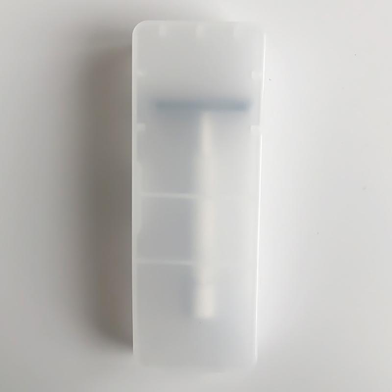 Мужская универсальная коробка для хранения бритвы с ручкой, полностью прозрачный пластиковый корпус, коробки для бритв, экологически чистая полипропиленовая коробка для бритья, высокое качество