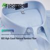 Мужская рубашка FIRS 80-х годов с высоким содержанием хлопка, в стиле business casual, с длинным рукавом