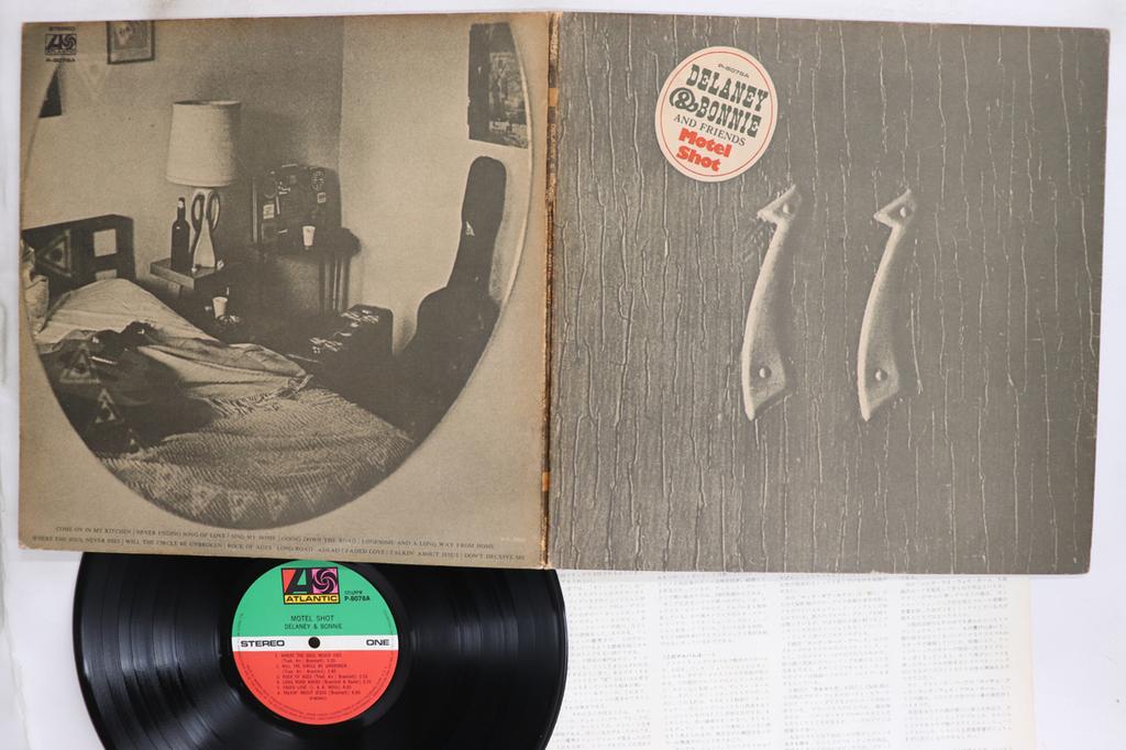 Виниловая пластинка DELANEY BONNIE Motel Shot P8078A ATLANTIC 1971 Япония Рок Б/у