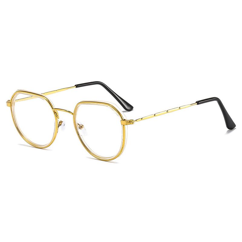 Прозрачные очки для компьютера, горячая распродажа, оптические очки, популярные очки против синего света, многоугольные очки, блокирующие очки, очки для женщин и мужчин, изящные ювелирные изделия