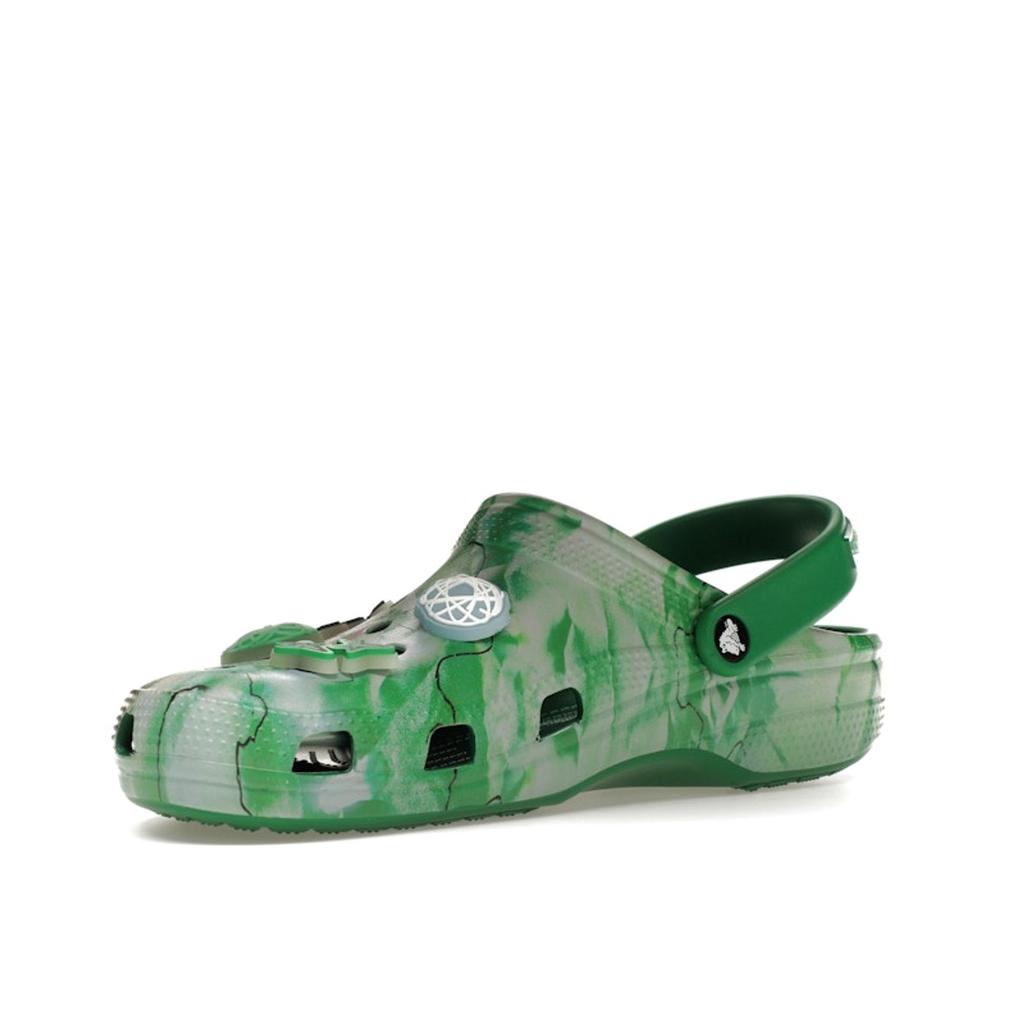 Futura Laboratories X Crocs Classic Clog Green Ivy Unisex Sneakers 209622-3WH