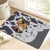 Pokemon Forest Adventure Print Doormat Anti-slip Absorbent Floor Mat for Home Entrance Bedroom Living Room Decor