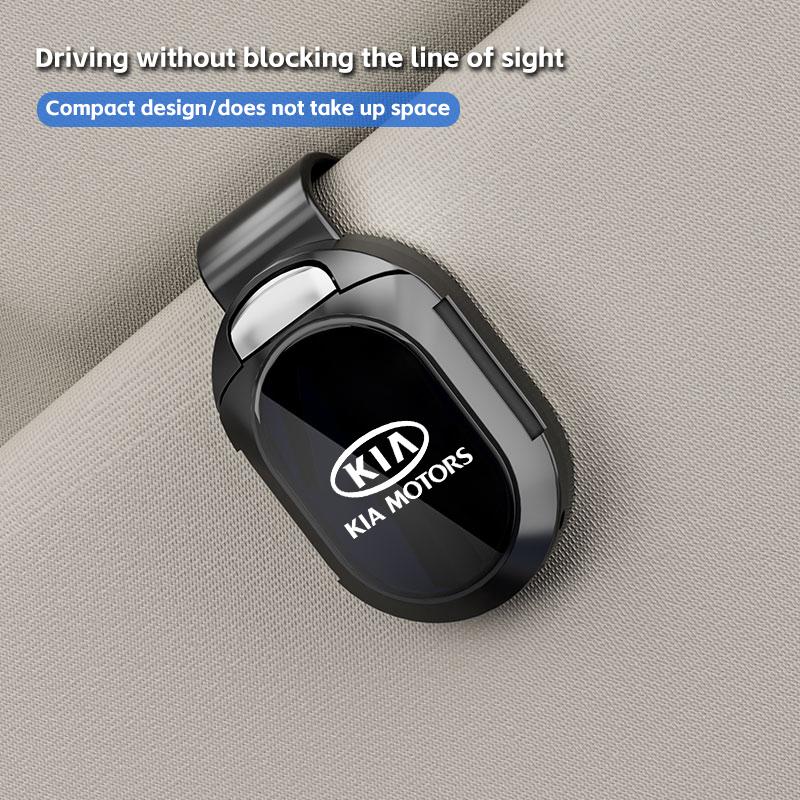 Car Sunglass Holder Non-slip Holder for KIA sportage ceed sorento cerato optima picanto rio soul k3 k5 stonic Car Accessories BU9