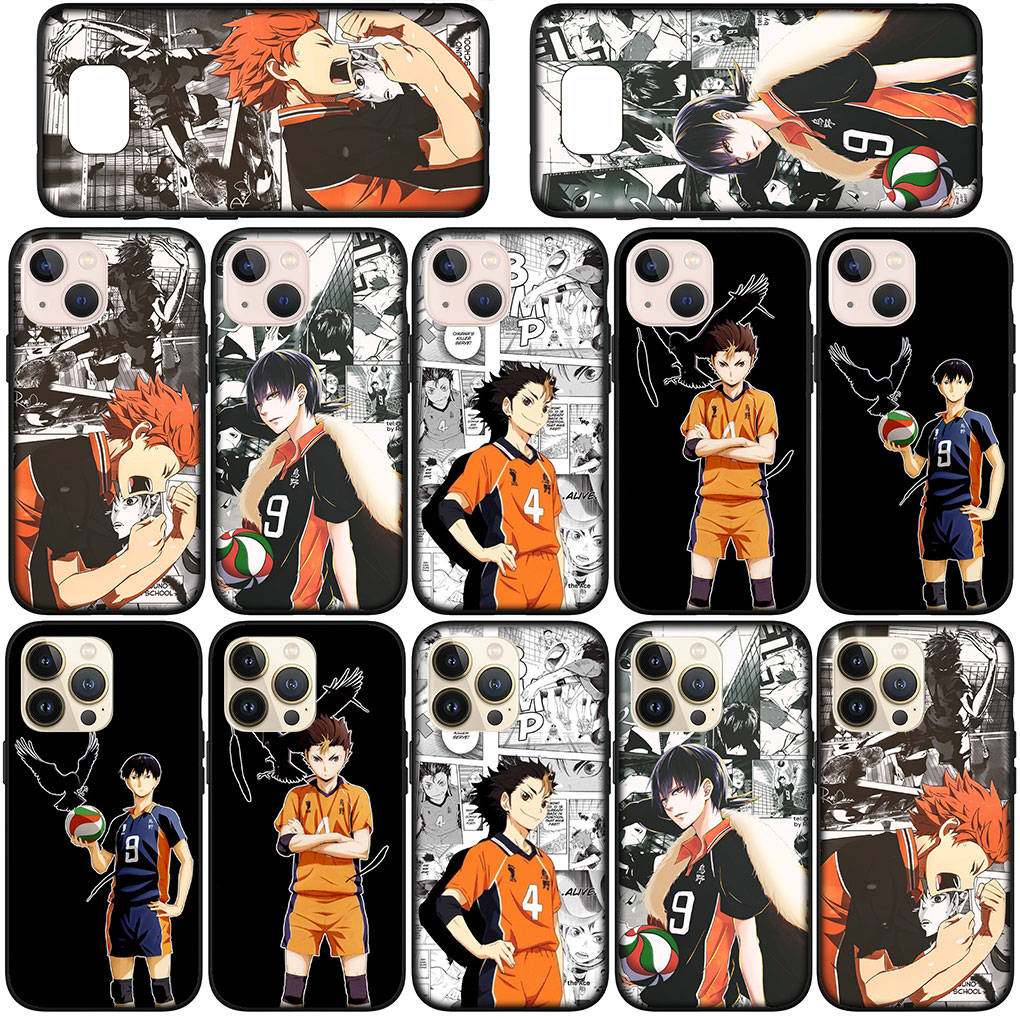 Чехол для телефона Samsung Galaxy S25 S24 S23 A16 A06 iPhone 16 15 Xiaomi Redmi Note 14 13 12 16E X 11 Pro Max OPPO Moto Huawei Haikyuu Shoyo Hinata Cover