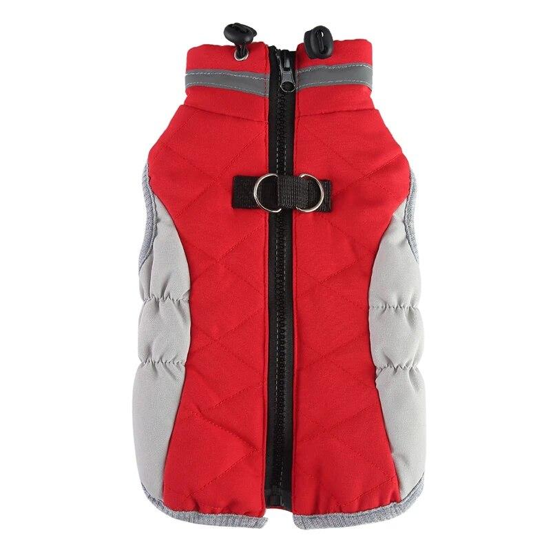 Winter Dog Jacket for Small Medium Dogs Clothes Reflective Puppy Padded Clothing Yorkie Vest Chihuahua French Bulldog Costumes
