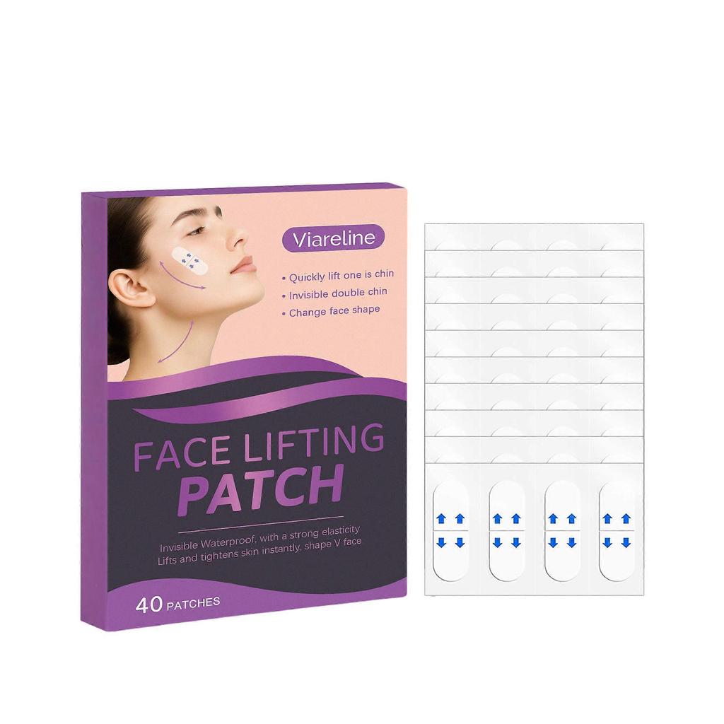 Facial Invisible Care Patch, Tight Facial Lift Skin V-Shaped Small Face Daily Transparent Patch